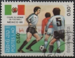 Sellos de Asia - Laos -  Copa mundial d' Mexico