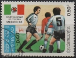 Stamps Laos -  Copa mundial d' Mexico