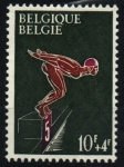 Stamps Belgium -  Natación