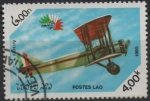 Stamps Laos -  Aviones, Anzani