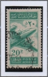 Stamps Lebanon -  Lockheed Constelacion