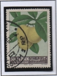 Stamps Lebanon -  Manzanas amarillas. Prunus domestica