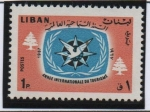 Stamps Lebanon -  Año internacional d`Turismo