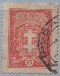 Stamps Lithuania -  Cruz d' Doble Barra