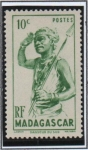 Stamps Madagascar -  Bailarin d' Sur