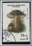 Stamps Madagascar -  Setas, Boletus  edulis