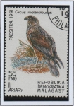 Stamps Madagascar -  Aves, Circo melanoluecos