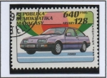 Stamps Madagascar -  Automóviles; Ford