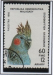 Stamps Madagascar -  Aves, Nymphicus hollandicus