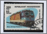 Stamps Madagascar -  Locomotoras Modernas; Nueva Jersey