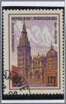 Stamps Madagascar -  Catedrales: Toledo, España