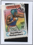 Stamps Madagascar -  Deportes: Boxeo