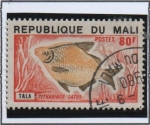 Sellos de Africa - Mali -  Peces, Citharinus latus