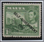 Stamps Malta -  Gorge V