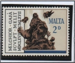 Stamps Malta -  Santa Catalina d' Siena