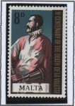 Stamps Malta -  Jean d' l' Valette