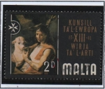 Stamps Malta -  San Juan d' Baptis