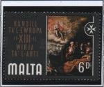 Stamps Malta -  Alegoria d' l' Orden d' San Juan d' Malta