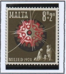 Stamps Malta -  Estrella y Familia Santa