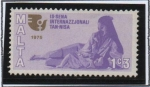 Stamps Malta -  Año Internacional d' l' Mujer