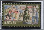 Stamps Malta -  Acuñación de moneda