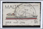 Stamps Malta -  Barcos, Medina, 1969