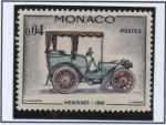 Stamps Monaco -  Automóviles: Mercedes 1901