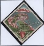 Stamps Monaco -  Centenario d' l' Asociación Inglesa d' Futbol; Estadio Louis II