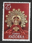 Sellos del Mundo : Europe : Andorra : 82 - Corona de la Vírgen del Rosario