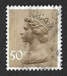 Stamps United Kingdom -  MH159 - Isabell II Reina de Inglaterra