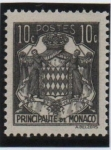 Stamps Monaco -  Escudo d' Armas d' l' Familia Grimaldi