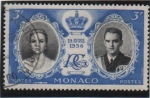 Stamps Monaco -  Pincipe Raineiro Y Grace Kelly