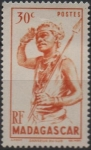 Stamps Madagascar -  Bailarin d' Sur