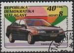 Stamps Madagascar -  Automóviles; Toyota