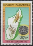 Stamps Madagascar -  L. Anv. D' l' FAO