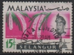 Stamps Malaysia -  Orquídeas