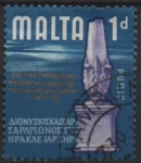 Stamps Malta -  Inscripciones Fenicias y Griegas