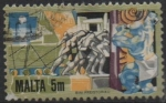 Stamps Malta -  Escultores