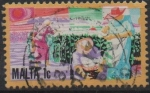 Stamps Malta -  Cultivo d' Algodon