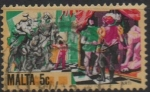 Stamps Malta -  Actores