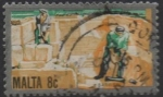 Stamps Malta -  Canteras