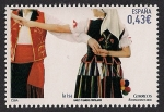 Stamps Spain -  Bailes populares - La isla