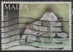 Stamps Malta -  XIII Juegos Deprtivos d' l' pequeños estados d' Europa, Aland: Judo