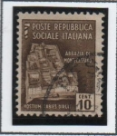 Stamps Italy -  Abadia d' Monte Casino