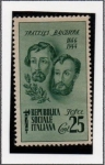 Stamps Italy -  Attilio y Emilio Bandiera Brothers