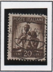 Stamps Italy -  Familia