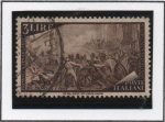 Stamps Italy -  Centenario d' Risorgimento; Levantamiento en Palermo