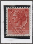 Stamps Italy -  Moneda Syracuse