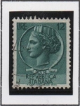 Stamps Italy -  Moneda Syracuse