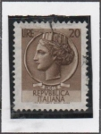 Stamps Italy -  Moneda Syracuse